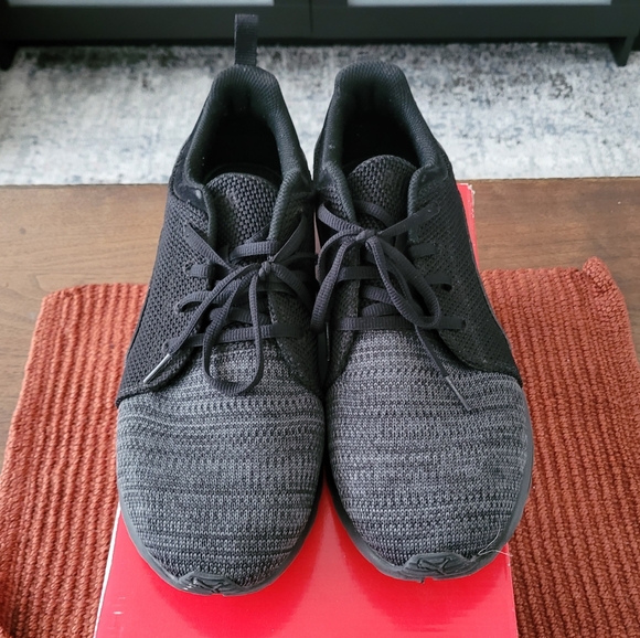 Puma Carson Runner Knit (Black)- Mens sz 10 US - Picture 5 of 7